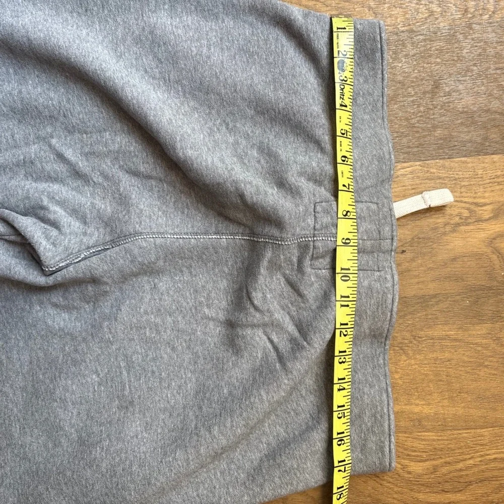Vtg Y2K Mall Core Style Hollister Tide Patrol Embroidered Gray Drawstring Pants